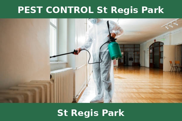 PEST CONTROL St Regis Park